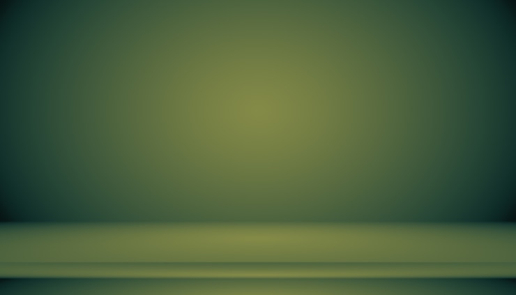 Foto gratuito el estudio verde vacío se utiliza bien como fondo, plantilla de sitio web, marco, informe comercial.