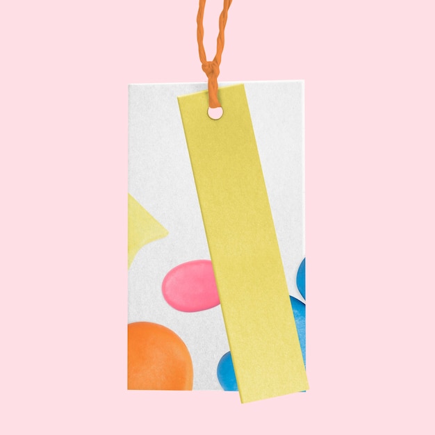 Etiqueta de ropa abstracta para el negocio de la moda.