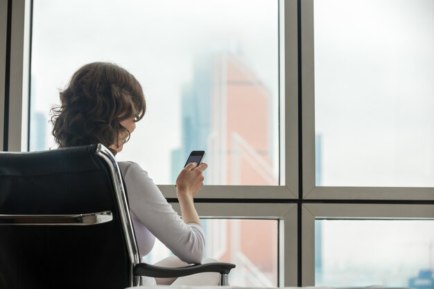 Exitosa mujer de negocios