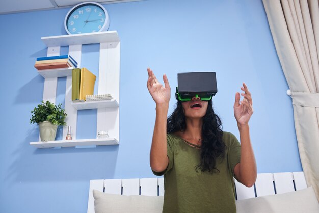 Experimentando la realidad virtual