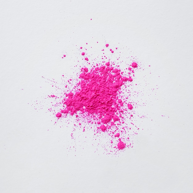 Explosión de polvo rosa abstracta