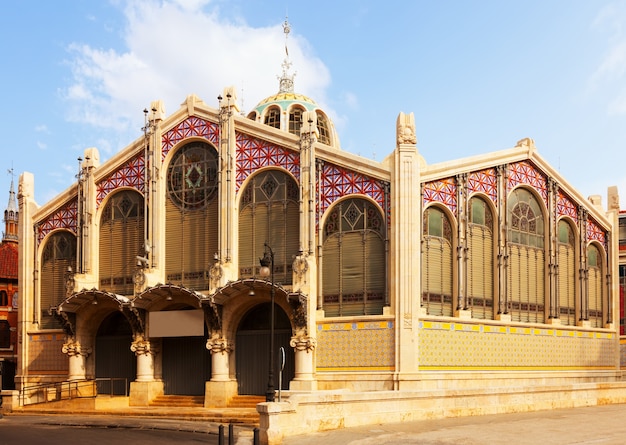 Exterior del Mercado Central en Valencia