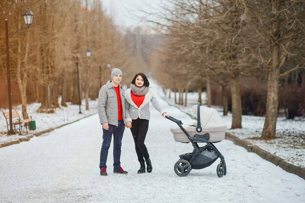 Familia de invierno