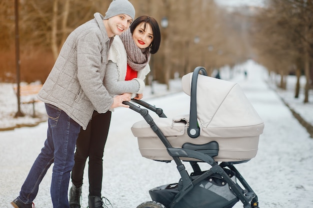 Familia de invierno