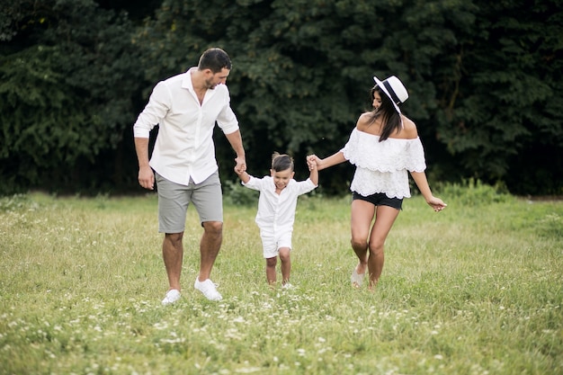 Familia en el parque