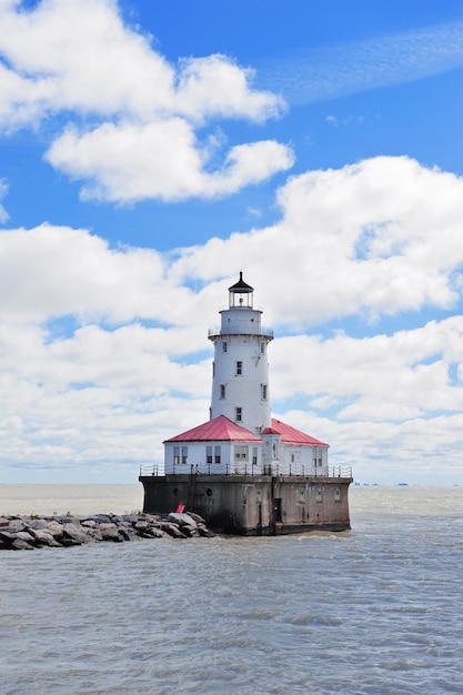 Foto gratuita faro de chicago