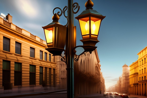 Foto gratuita una farola con la palabra parís en ella