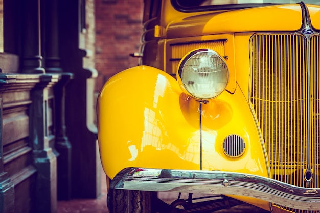 Foto gratuita faros de luz de coche