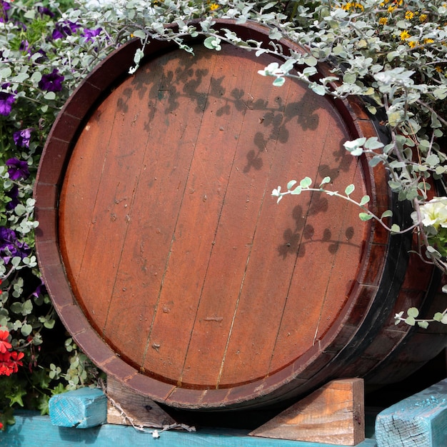 Festival de la cosecha de barriles de vino de madera de Francia
