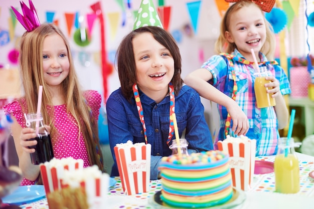 Fiesta de cumpleaños solo con los mejores amigos