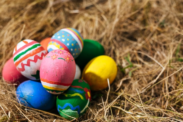 Foto gratuita fiesta del huevo de pascua.