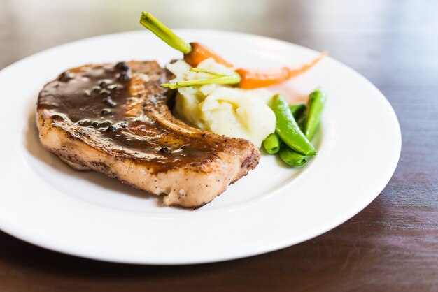 filete de costilla de cerdo