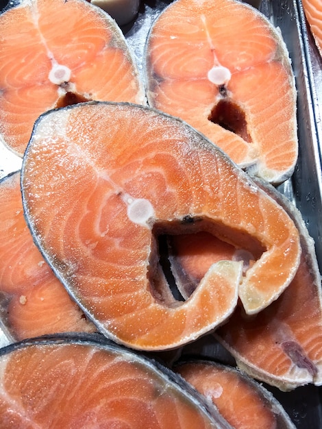 Filete de pescado de salmón