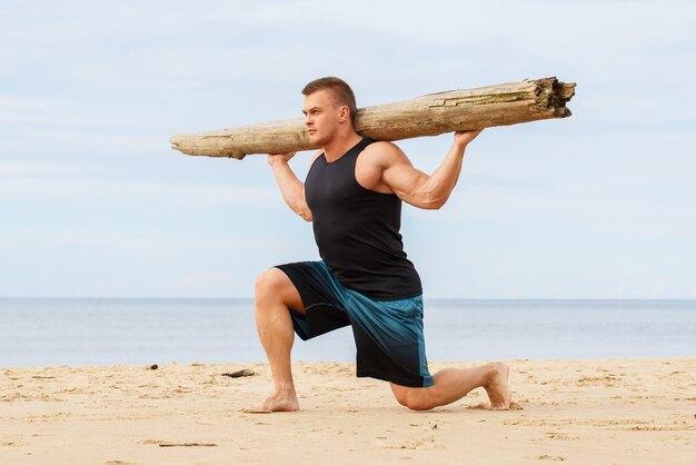 Fitness en la playa