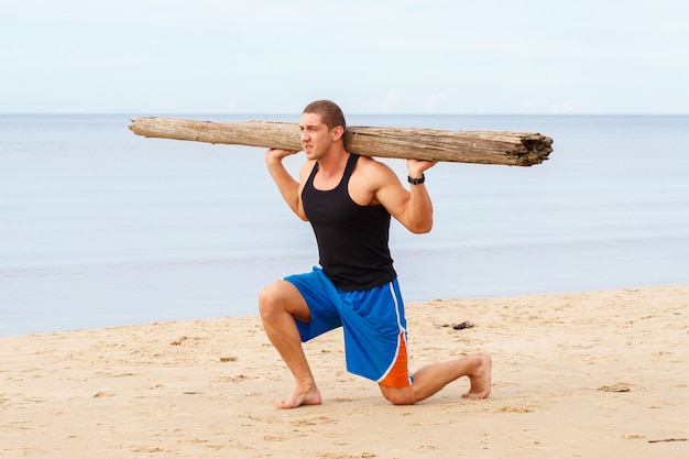 Fitness en la playa