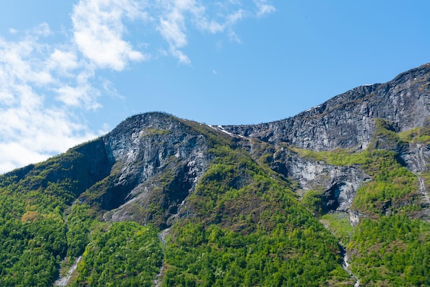 Foto gratuita flam noruega 6 de junio de 2023 montaña