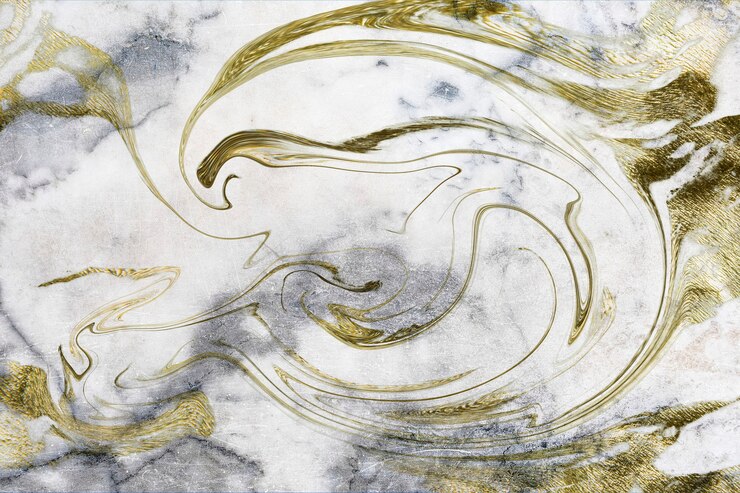 Photo Gratis fluid art marbling paint textured background