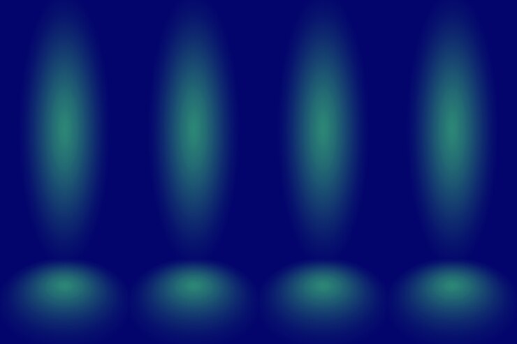 Foto gratuito fondo abstracto azul degradado. estudio azul oscuro liso con viñeta negra.