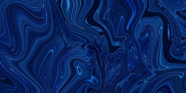 Foto gratuita fondo abstracto azul jaspeado patrón de mármol líquido