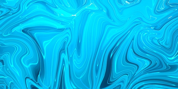 Fondo abstracto azul veteado. Patrón de mármol líquido.