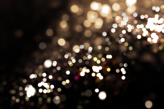 Fondo abstracto de bokeh luces