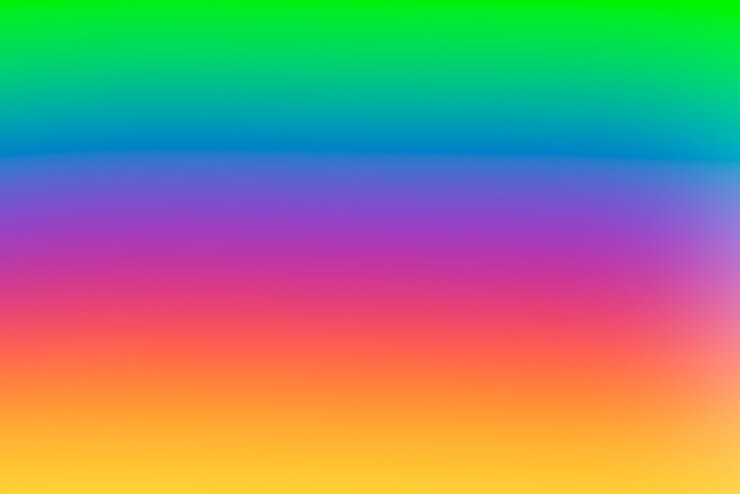 Foto gratuito fondo abstracto degradado borroso con colores primarios vivos