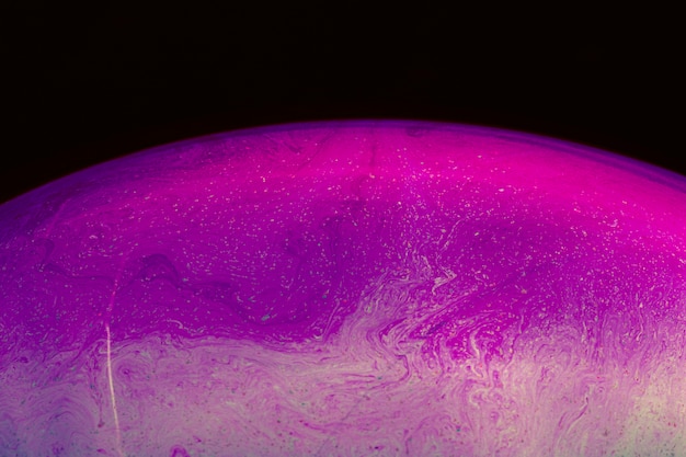 Fondo abstracto con esfera púrpura brillante