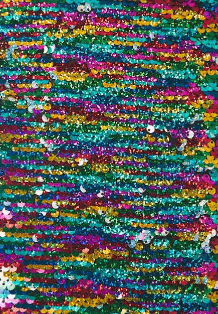 Fondo abstracto de fondo de lentejuelas multicolores