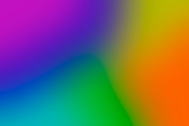Fondo abstracto de gradiente borroso con colores primarios vívidos