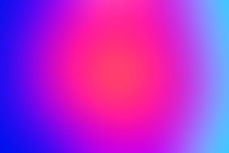 Foto gratuito fondo abstracto de gradiente borroso con colores primarios vívidos