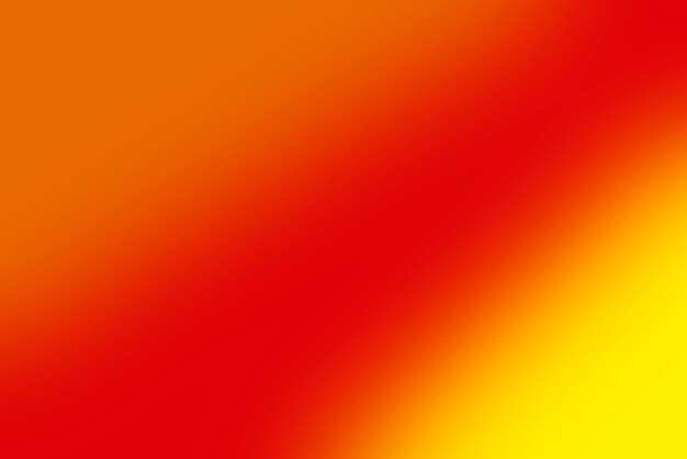 Fondo abstracto pop borroso con colores cálidos: rojo, naranja y amarillo