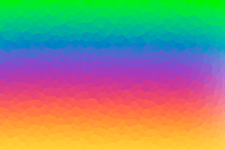 Foto gratuito fondo abstracto pop borroso con colores primarios vívidos