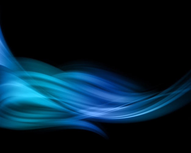 Foto gratuita fondo abstracto que fluye en tonos de azul