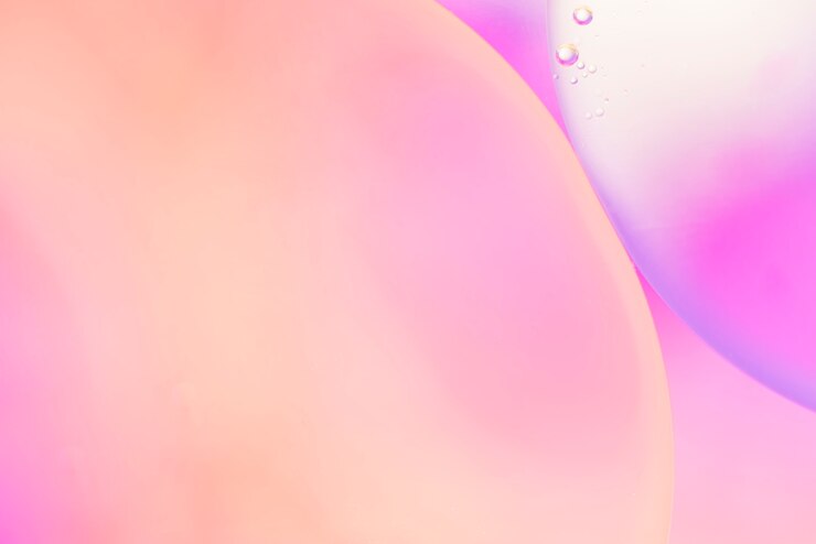 Foto gratuito fondo abstracto rosado suave con burbujas
