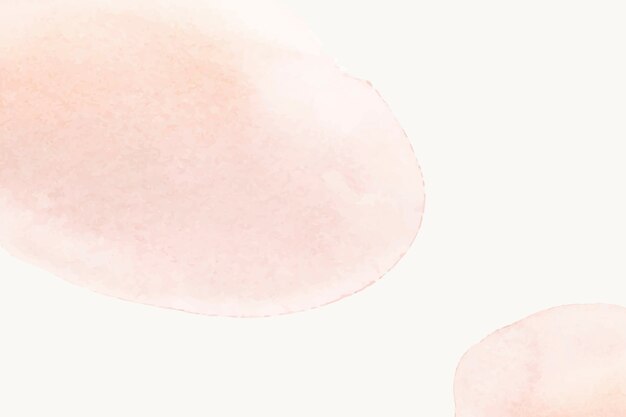Fondo de acuarela beige con manchas desnudas en estilo sencillo