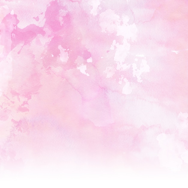 Fondo de acuarela de color rosa pastel