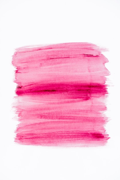 Fondo de acuarela rosa abstracta pintada