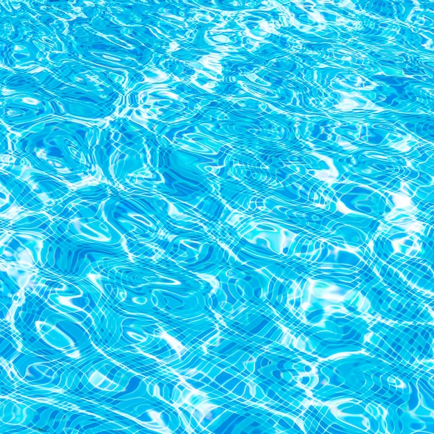 Fondo de agua de la piscina