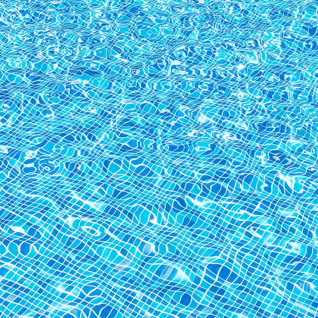 Fondo de agua de la piscina