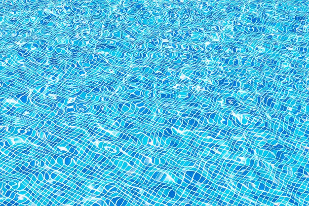 Fondo de agua de la piscina