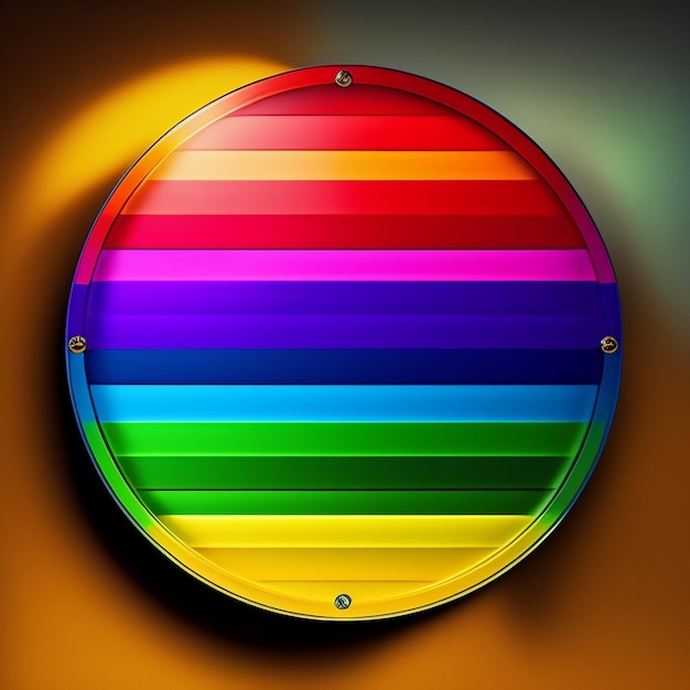 Foto gratuita fondo de arco iris con un fondo colorido