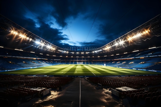 Foto gratuita fondo de la arena de fútbol