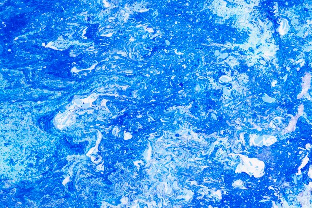 Fondo azul con borrones abstractos