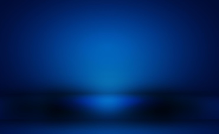 Foto gratuito fondo azul degradado de lujo abstracto azul oscuro liso con banner de estudio de viñeta negra