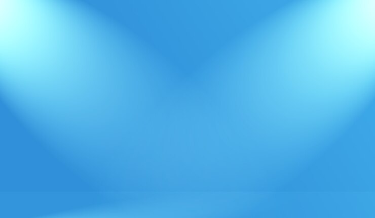Foto gratuito fondo azul degradado de lujo abstracto. azul oscuro liso con banner de estudio de viñeta negra.