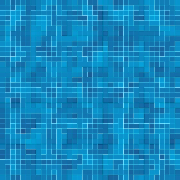 Fondo de azulejo de mosaico de piscina de textura. Fondo de pantalla, banner, telón de fondo.