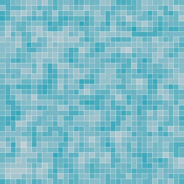 Fondo de azulejo de mosaico de piscina de textura. Fondo de pantalla, banner, telón de fondo.