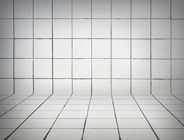 Foto gratuita fondo de azulejos blancos