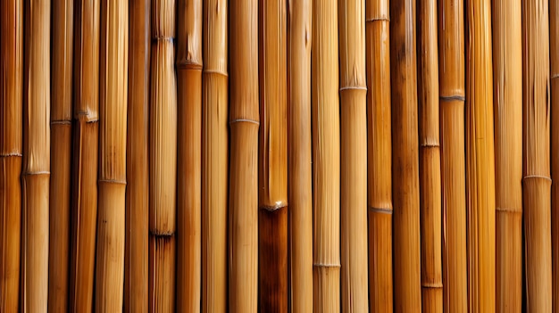 Fondo de bambú abstracto marrón