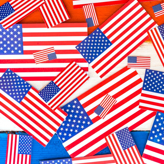 Fondo de bandera americana